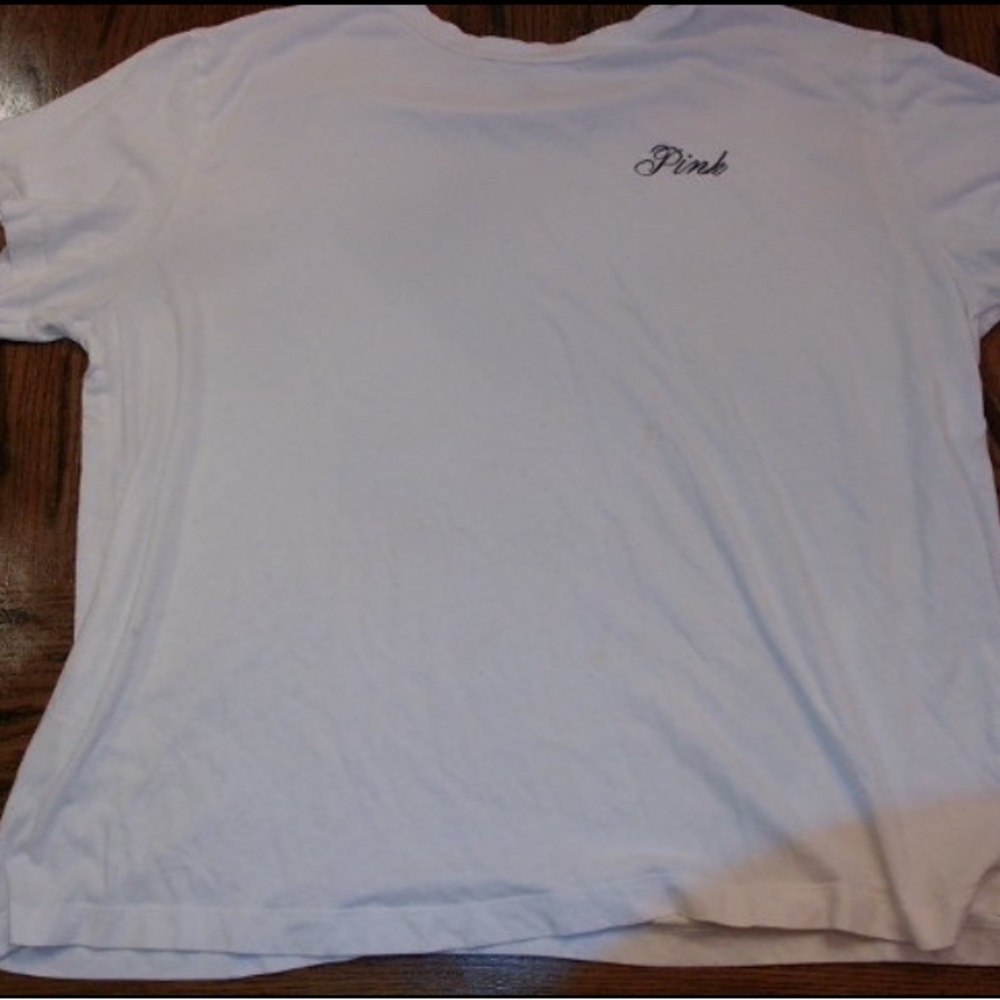 PINK Victoria's Secret Classic White Tee